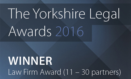 Yorkshire Legal Awards Blacks Solicitors LLP Leeds